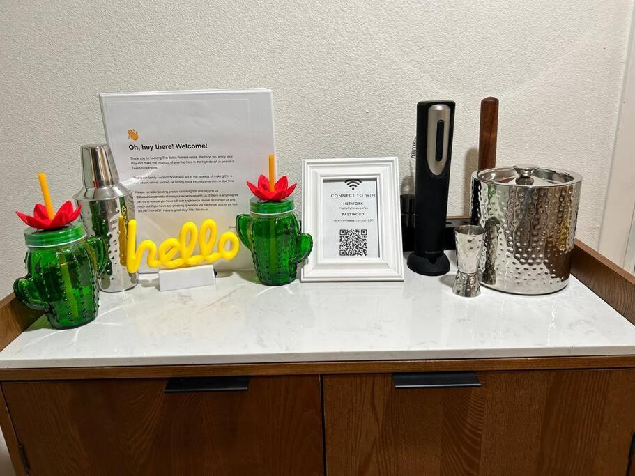 Serene Modern Home Backdoor With Great Wifi, Games, Movies, Patio Seating And Bbq Easy Access To North Joshua Tree National Park In 10 Minutes ทเวนตีไนน์พาล์มส์ ภายนอก รูปภาพ