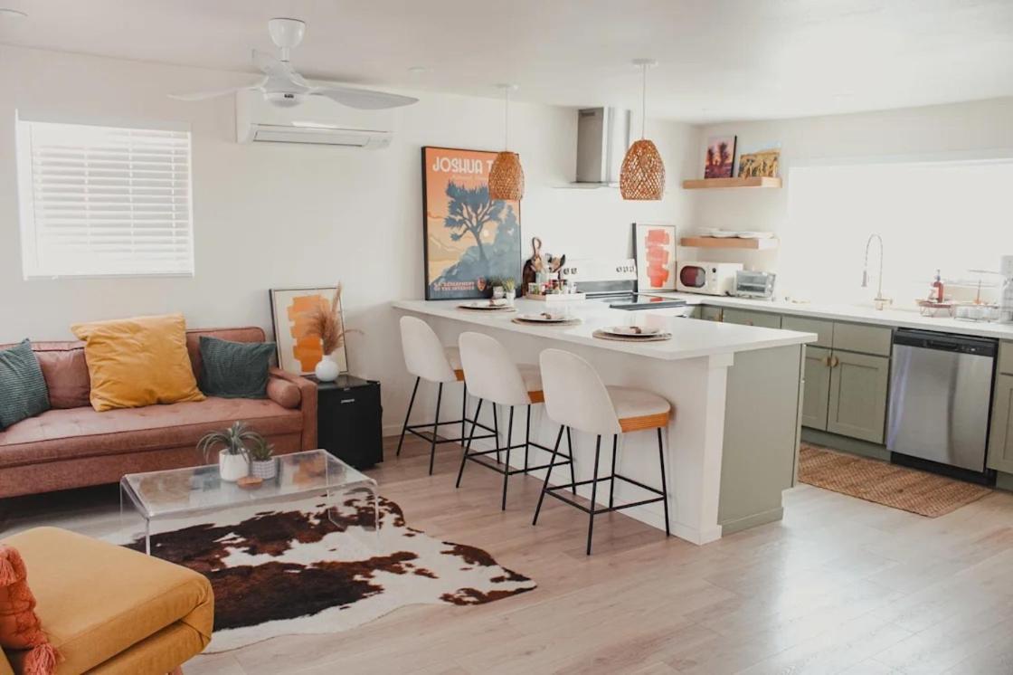 Serene Modern Home Backdoor With Great Wifi, Games, Movies, Patio Seating And Bbq Easy Access To North Joshua Tree National Park In 10 Minutes ทเวนตีไนน์พาล์มส์ ภายนอก รูปภาพ