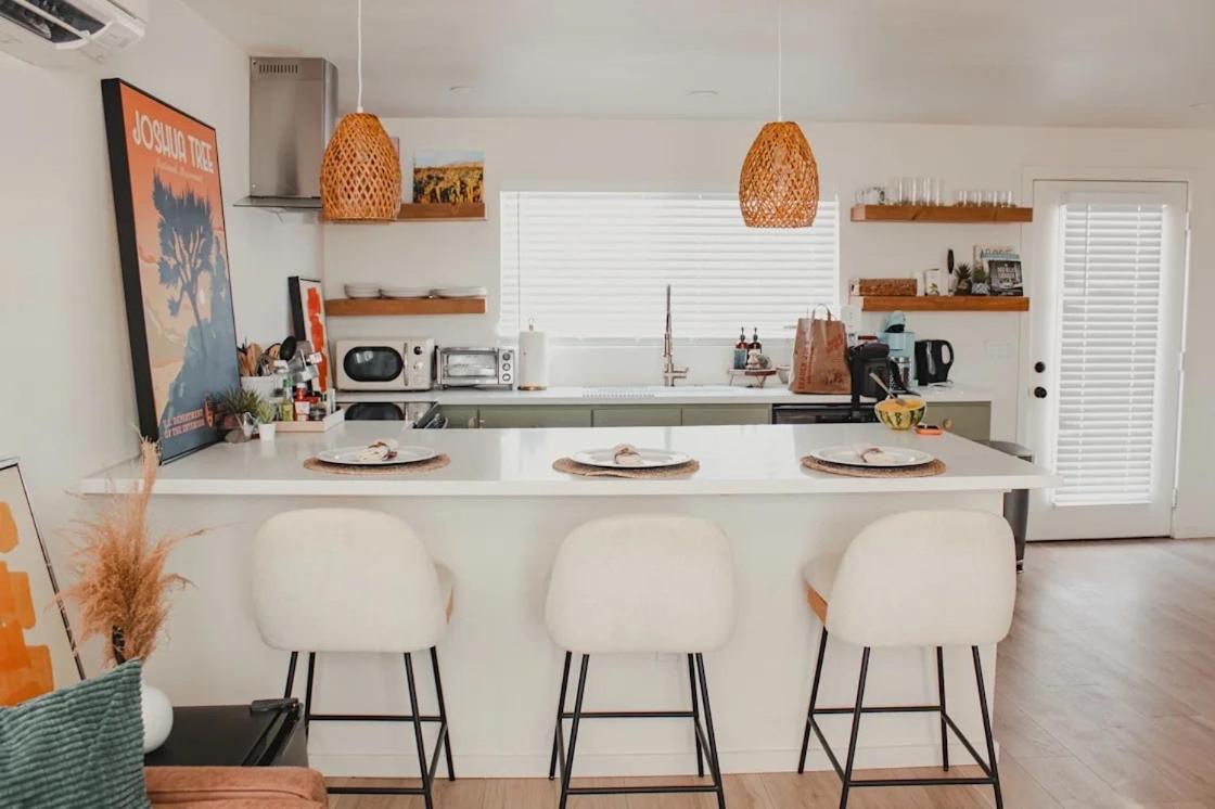 Serene Modern Home Backdoor With Great Wifi, Games, Movies, Patio Seating And Bbq Easy Access To North Joshua Tree National Park In 10 Minutes ทเวนตีไนน์พาล์มส์ ภายนอก รูปภาพ